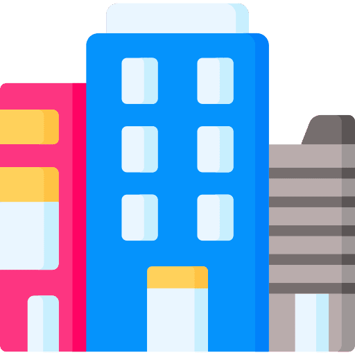 Office urban architecture and city architectonic icon Office urban architecture and city architectonic icon