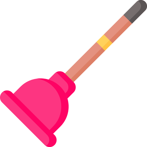 Plunger tool toilet suction icon Plunger tool toilet suction icon