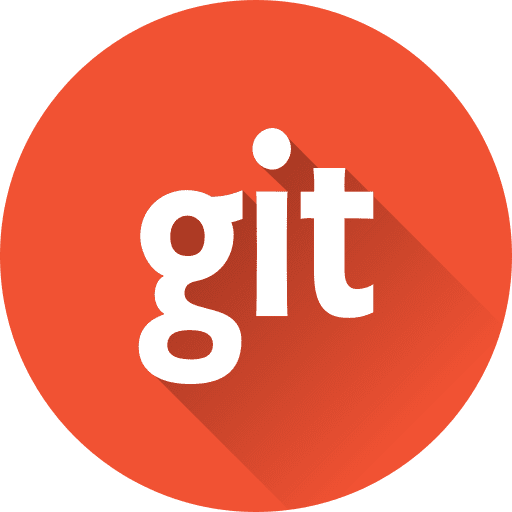 Git network brands and logotypes social media icon