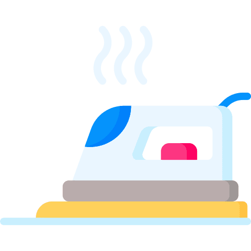 Ironing electronics laundry furniture and household icon Ironing electronics laundry furniture and household icon