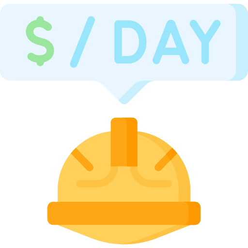Salary day helmet salary icon Salary day helmet salary icon