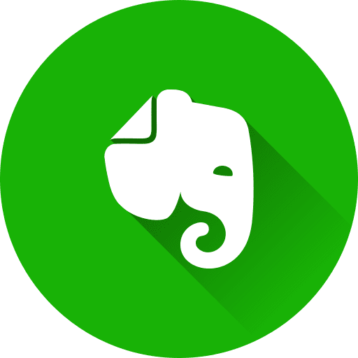 Evernote social media logo evernote icon