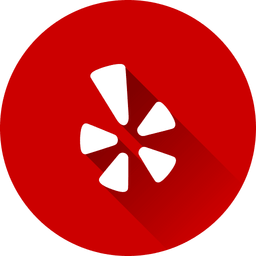 Yelp brand logo logotype icon