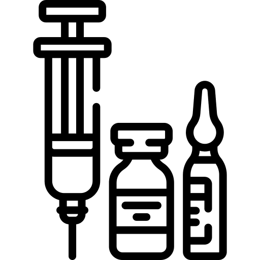 Medicine healthcare and medical medicine syringe icon