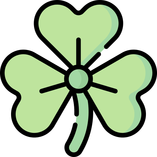 Clover nature plant leaves icon Clover nature plant leaves icon