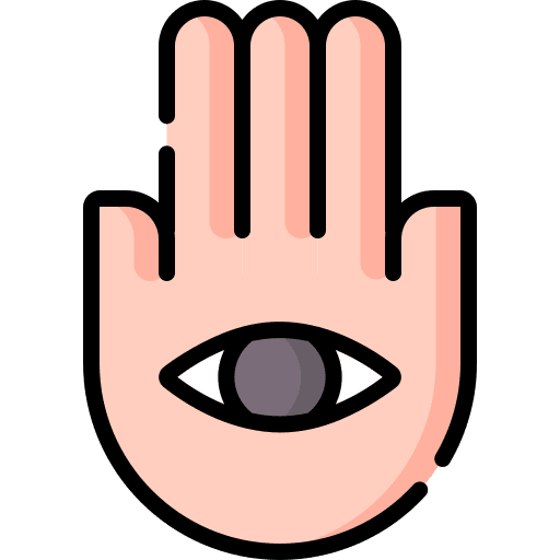 Hamsa hamsa spiritual hand icon Hamsa hamsa spiritual hand icon
