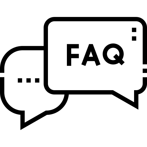 Faq answer conversation faq icon Faq answer conversation faq icon