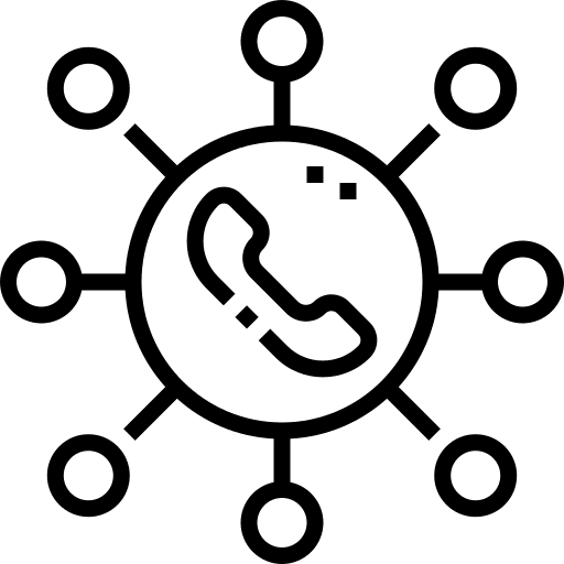 Networking networking telephone phone icon