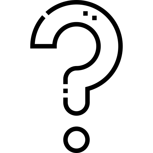 Question communications asking help icon