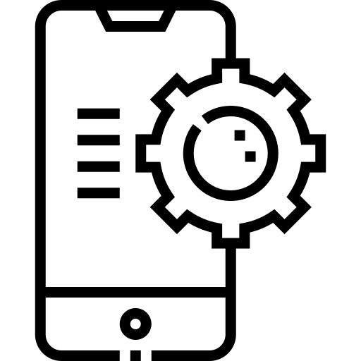 Smartphone multimedia electronics technology icon