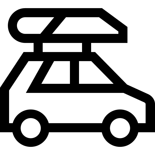 Roof rack transportation transport roof rack icon