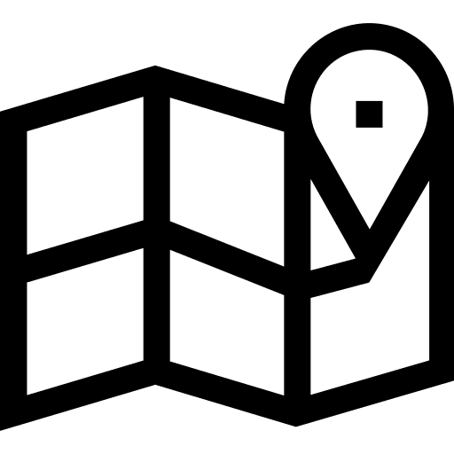 Map maps and location map pointer placeholder icon