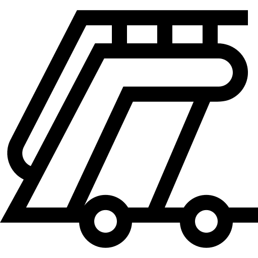 Airplane stairs travel airport aircraft stairs icon