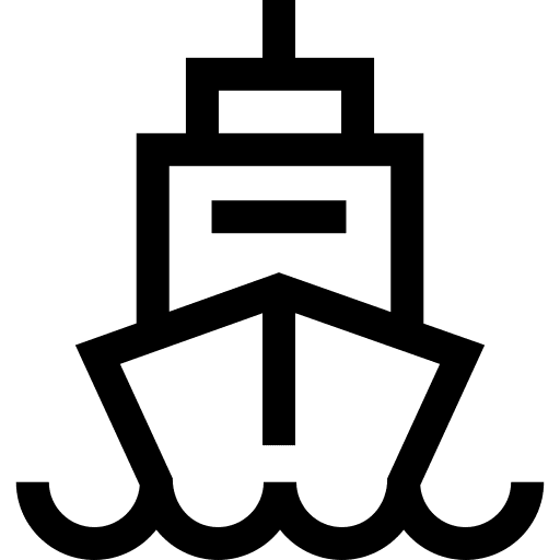 Boat sea transport ship yatch icon