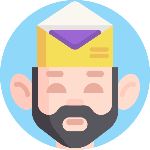 Email communications mailing message icon Email communications mailing message icon