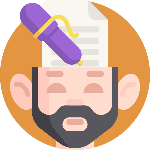 Study file head education icon Study file head education icon