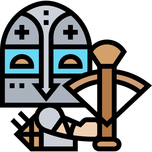 Crossbow arrow crossbow archery icon Crossbow arrow crossbow archery icon
