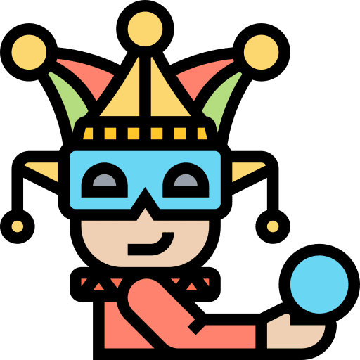 Jester hat jester joker icon