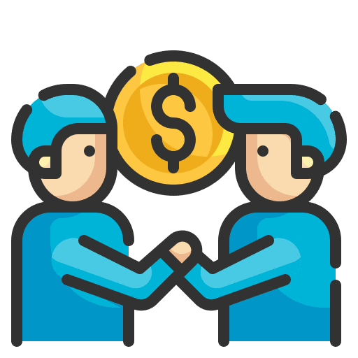 Partner partner agreement network icon Partner partner agreement network icon