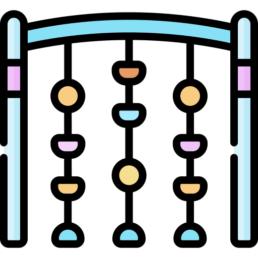 Panel kindergarten play park icon Panel kindergarten play park icon
