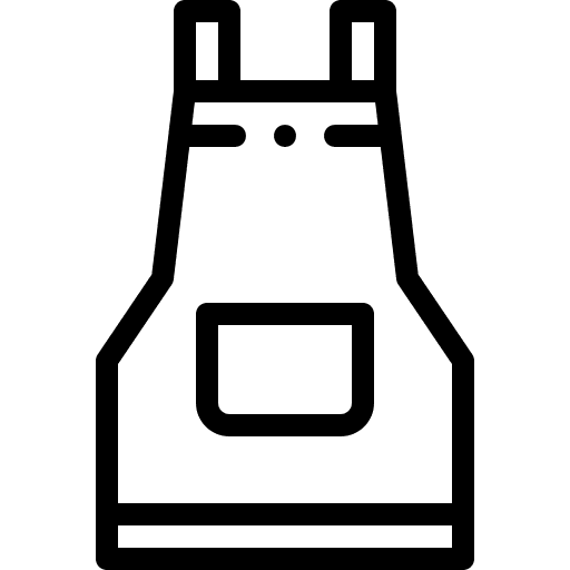 Apron fashion ppe apron icon