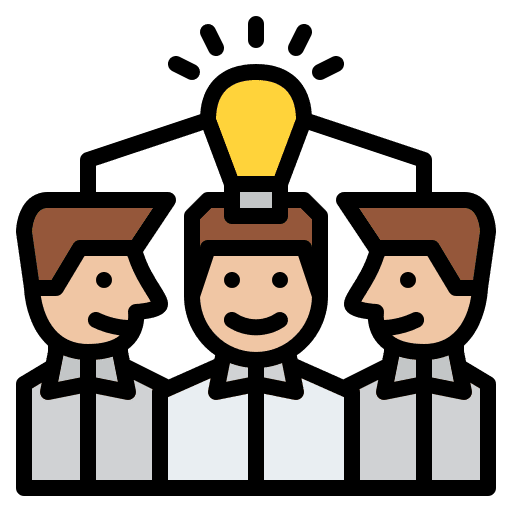 Brainstorming brainstorm collaboration talk icon Brainstorming brainstorm collaboration talk icon