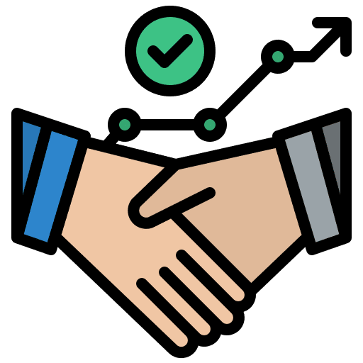 Partnership procurement finance stakeholder icon