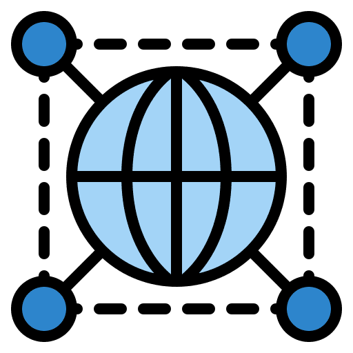 Global connection branch global connection business and finance icon Global connection branch global connection business and finance icon