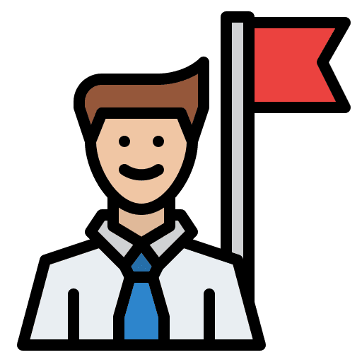 Mission business and finance success challenge icon Mission business and finance success challenge icon