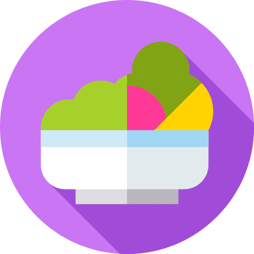 Salad healthy food vegetarian food and restaurant icon Salad healthy food vegetarian food and restaurant icon