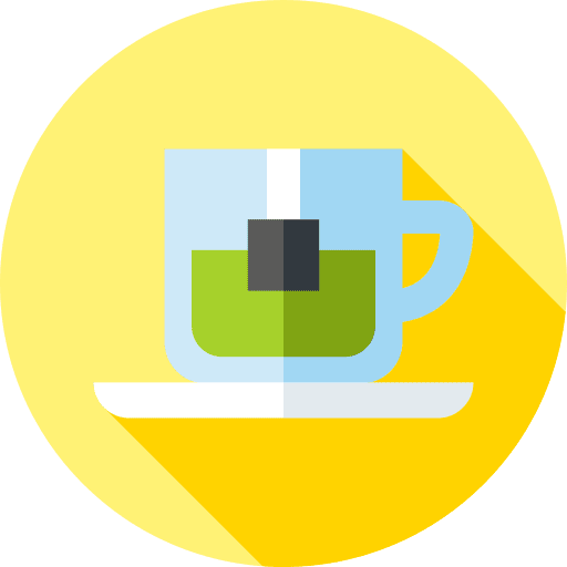 Tea cup food and restaurant tea bag hot drink icon