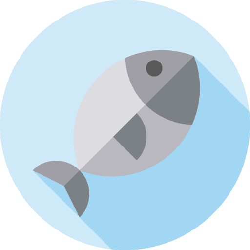 Fish seafood food and restaurant animals icon Fish seafood food and restaurant animals icon