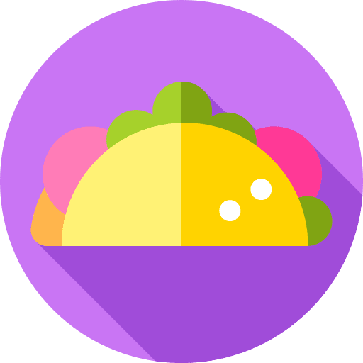 Taco mexican food taco tortilla icon Taco mexican food taco tortilla icon