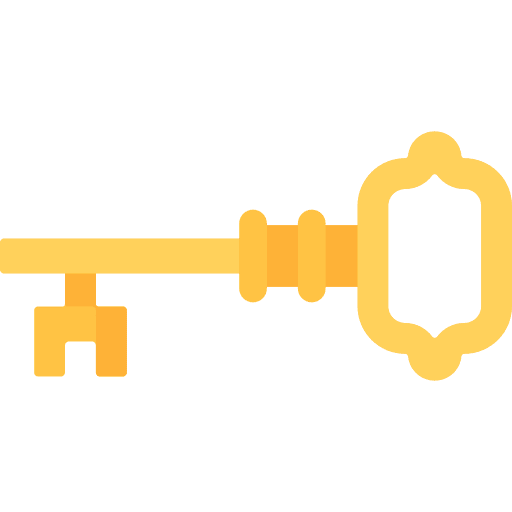 Old key passkey security access icon