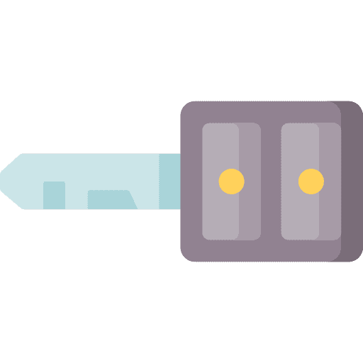 Car key vehicle security transport icon Car key vehicle security transport icon
