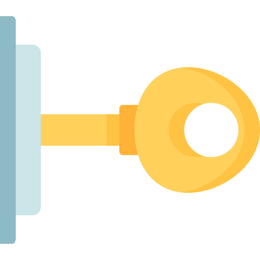 Key key insert door key icon Key key insert door key icon