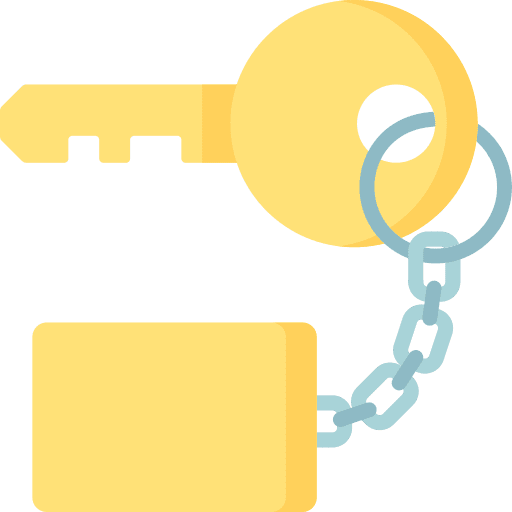Key keychain key door key icon Key keychain key door key icon
