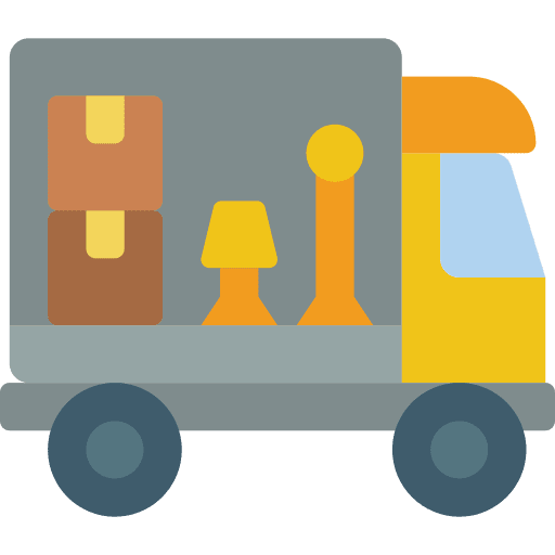 Van services service shipping and delivery icon