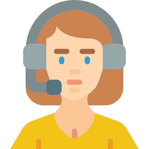 Customer service assistance call assistant icon