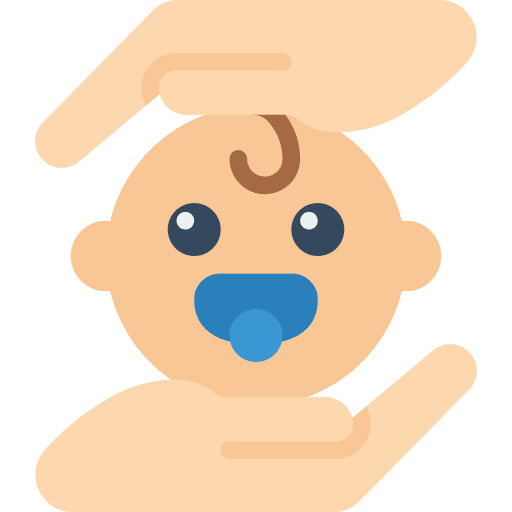 Child kid and baby baby child icon