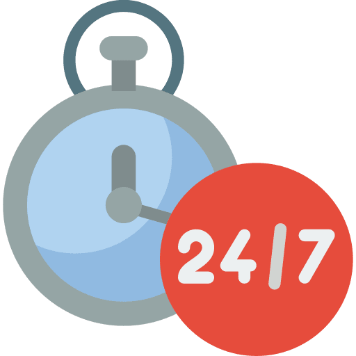 Stop watch time and date stop watch service icon
