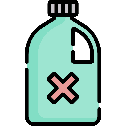 Chemical cleaning bottle detergent icon Chemical cleaning bottle detergent icon