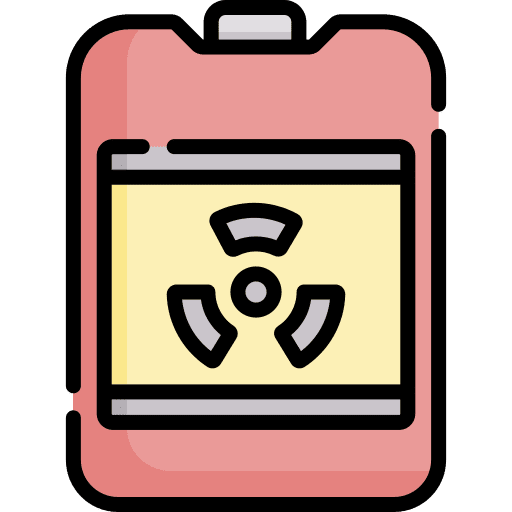Chemical waste barrel contamination icon Chemical waste barrel contamination icon