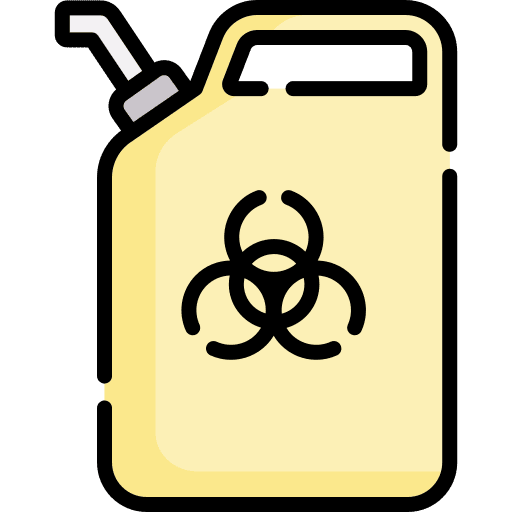 Toxic toxic container biological hazard icon Toxic toxic container biological hazard icon
