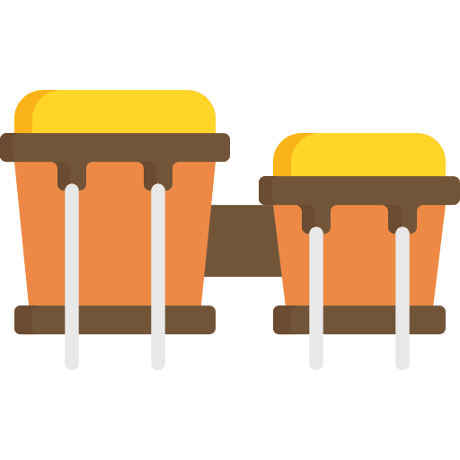 Bongos musical instrument bongos orchestra icon Bongos musical instrument bongos orchestra icon