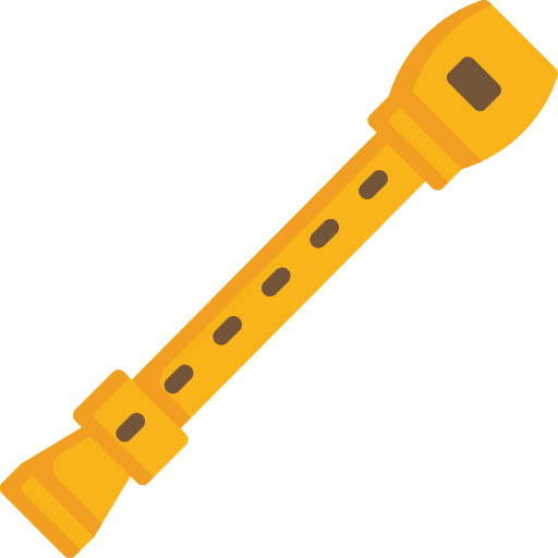 Flute music instrument chirimia music and multimedia icon Flute music instrument chirimia music and multimedia icon