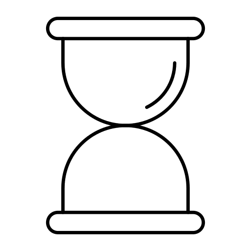 Hourglass hourglass time time and date icon