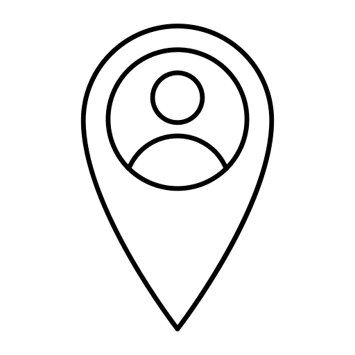 Location location user pin icon