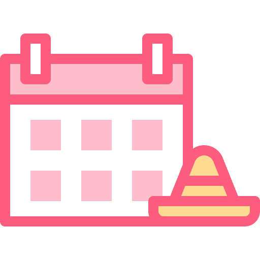 Cinco de mayo celebration cinco de mayo time and date icon Cinco de mayo celebration cinco de mayo time and date icon