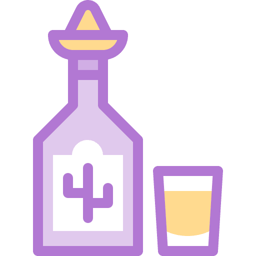 Tequila food and restaurant drink alcoholic drink icon Tequila food and restaurant drink alcoholic drink icon